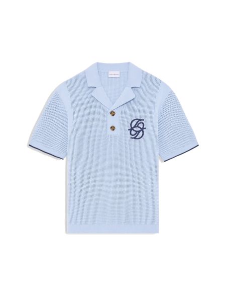 MONOGRAM KNIT POLO SHIRT