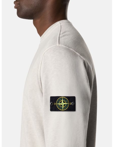 OLD EFFECT SWEATSHIRT 6100034 PEARL GREY