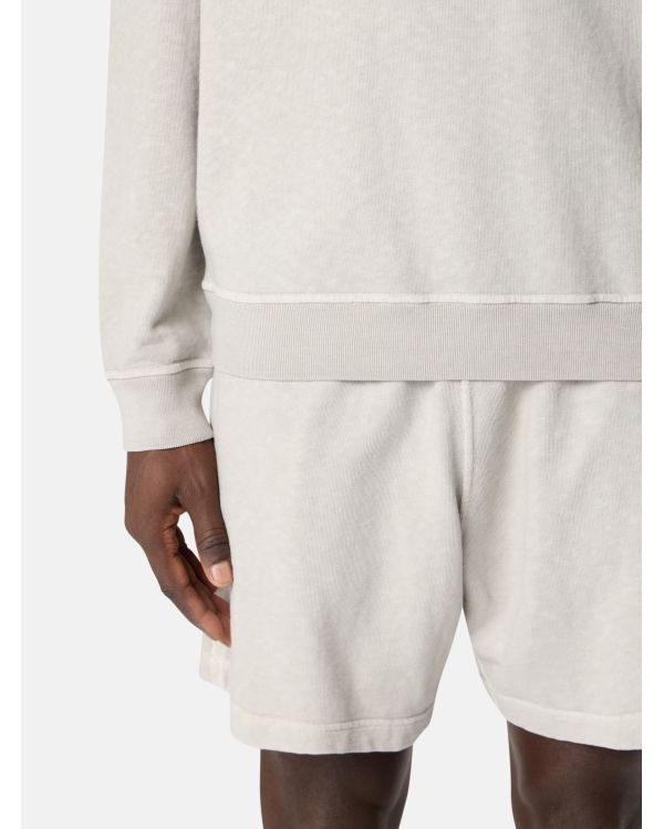 OLD EFFECT SWEATSHIRT 6100034 PEARL GREY