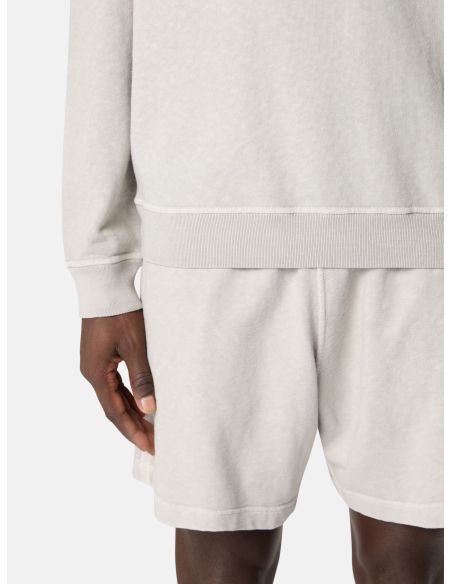 OLD EFFECT SWEATSHIRT 6100034 PEARL GREY