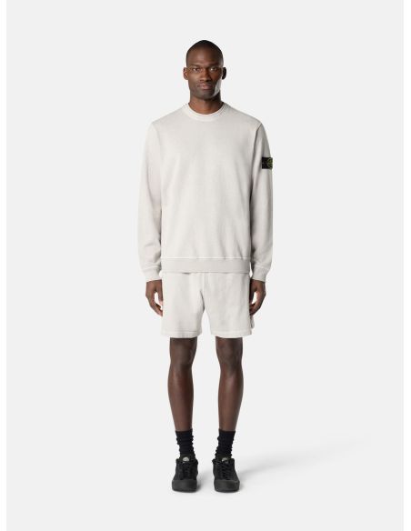 OLD EFFECT SWEATSHIRT 6100034 PEARL GREY