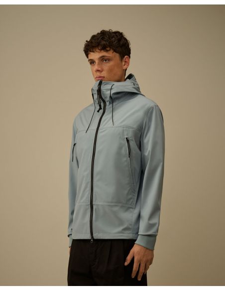 GOGGLE SHELL-R JACKET SILVER BLUE