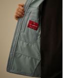 VESTE GOGGLE SHELL-R BLEU GRIS