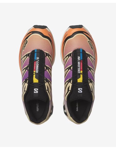 SNEAKERS XT-6 BLACK / ALMOND CREAM / DRAGON FIRE