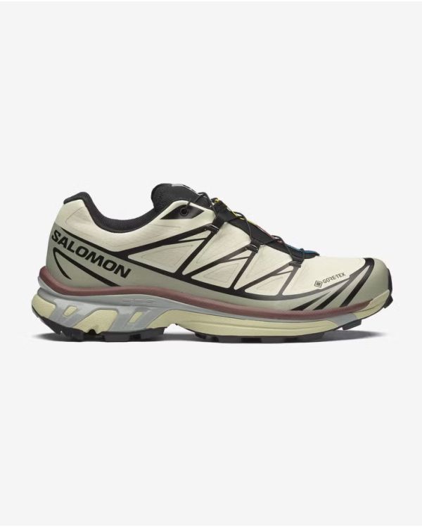 SNEAKERS XT-6 GORE-TEX ASPARGUS GREEN / TEA / BITTER CHOCOLATE