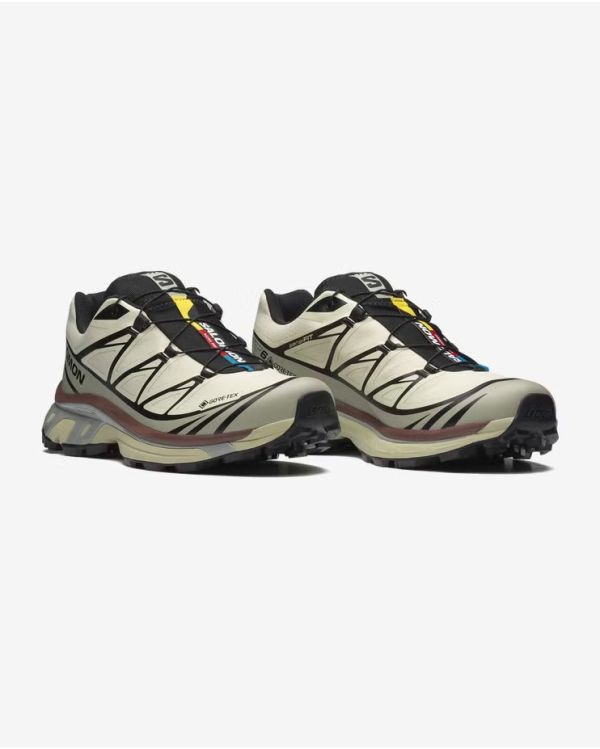 SNEAKERS XT-6 GORE-TEX ASPARGUS GREEN / TEA / BITTER CHOCOLATE 2