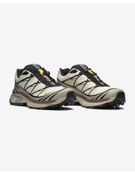 SNEAKERS XT-6 GORE-TEX ASPARGUS GREEN / TEA / BITTER CHOCOLATE