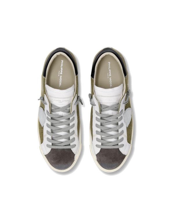 SNEAKERS PRSX HOMME VERT MILITAIRE ET GRIS