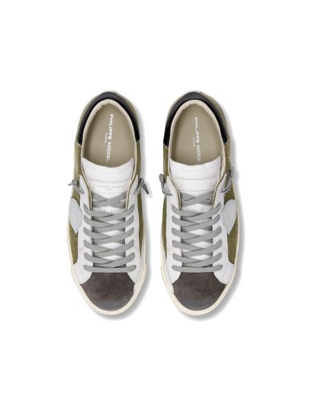 SNEAKERS PRSX HOMME VERT MILITAIRE ET GRIS