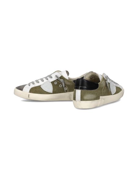 PRSX MEN'S SNEAKERS MILITARY GREEN AND GREY