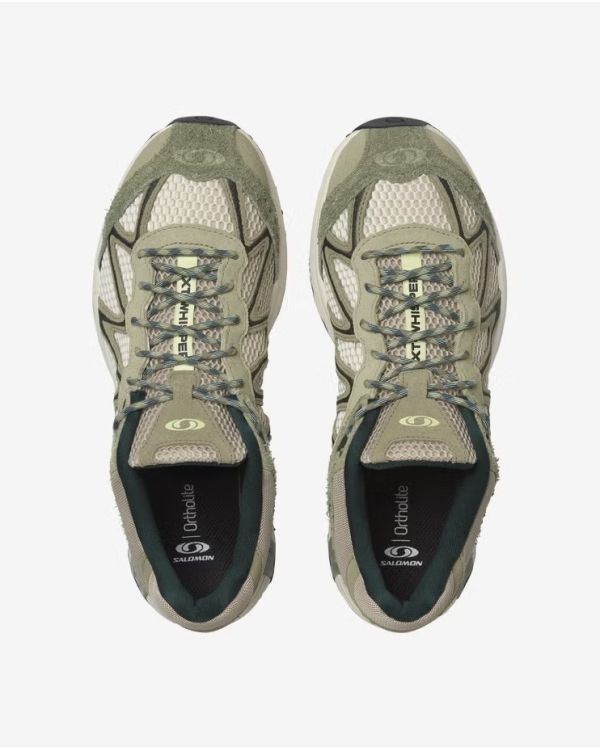 SNEAKERS XT-WHISPER EMBROIDERY DEEP LICHEN GREEN / EUCALYPTUS
