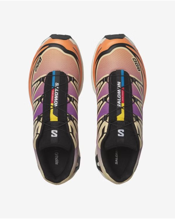 SNEAKERS XT-6 BLACK / ALMOND CREAM / DRAGON FIRE
