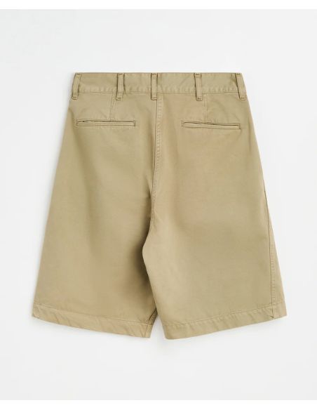 WIDE TWIST CHINO SHORTS KHAKI