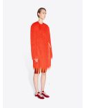 VESTE A FRANGE ROUGE