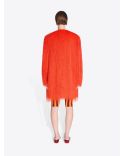 RED FRINGED JACKET