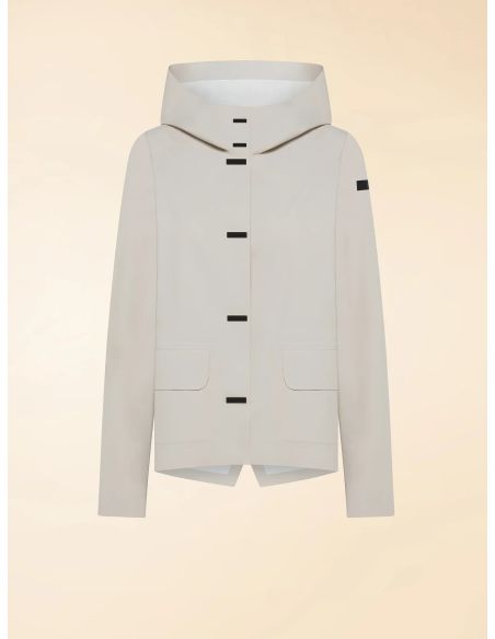 VESTE À CAPUCHE MONTECRISTO COLOR FEMME SABLE BLANC
