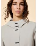 VESTE À CAPUCHE MONTECRISTO COLOR FEMME SABLE BLANC