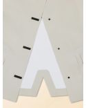 MONTECRISTO COLOR HOOD WOM JACKET WHITE SAND