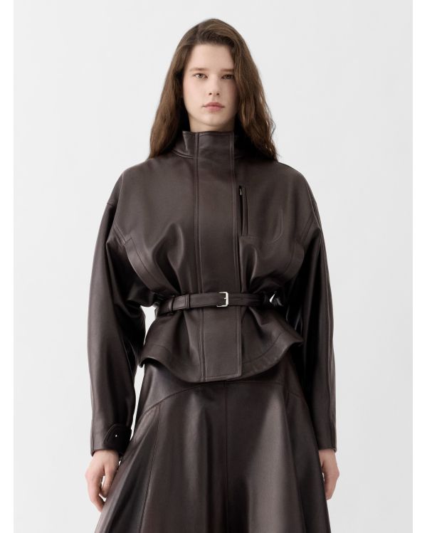 LE BLOUSON CIRO BRUN FONCE 2