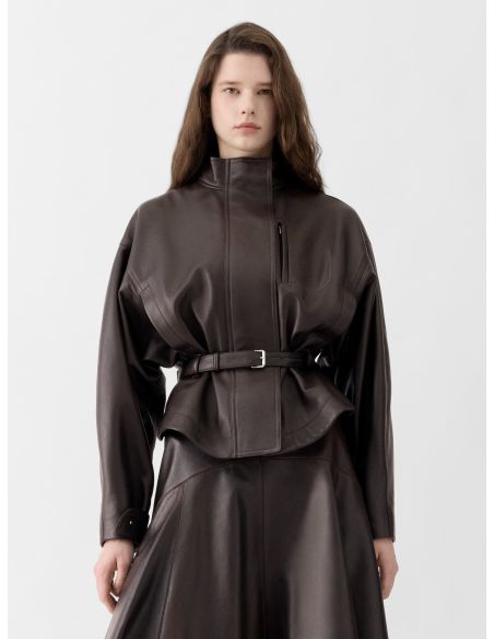 THE CIRO DARK BROWN JACKET