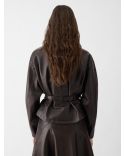 LE BLOUSON CIRO BRUN FONCE
