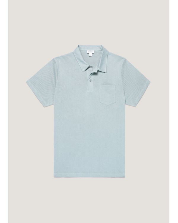 RIVIERA POLO STONE BLUE