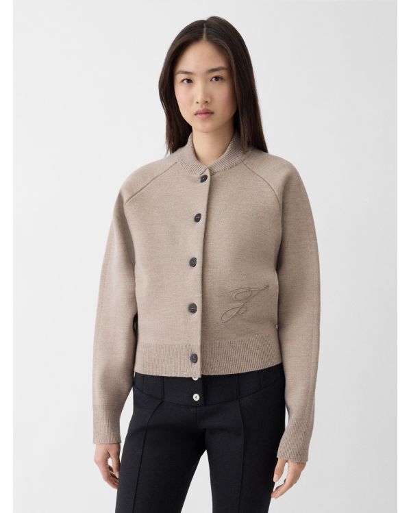 LE CARDIGAN LAVANDE GREIGE 2