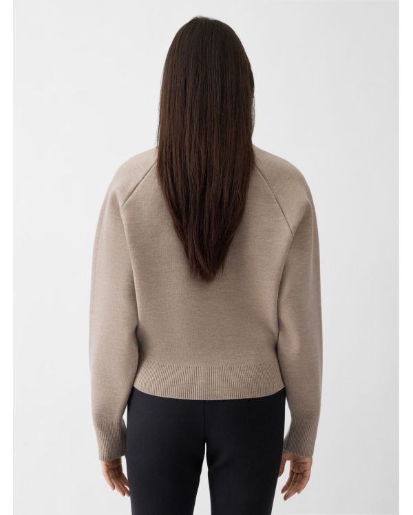 LE CARDIGAN LAVANDE GREIGE