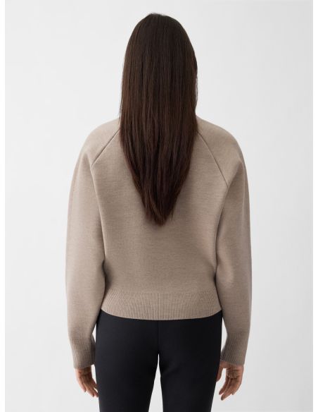LE CARDIGAN LAVANDE GREIGE