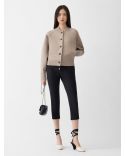 LE CARDIGAN LAVANDE GREIGE
