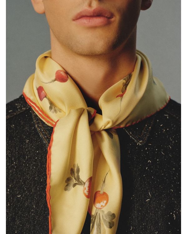 LE FOULARD RADIS JAUNE