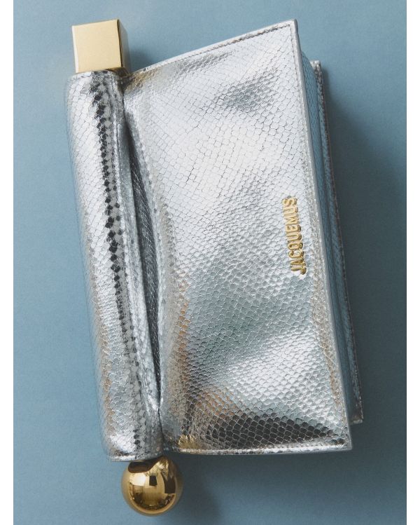 LA POCHETTE ROND CARRE ARGENTE