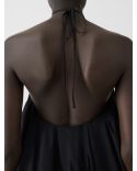 THE SHORT BLACK TRIANGLE DRESS