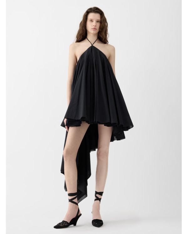 THE SHORT BLACK TRIANGLE DRESS