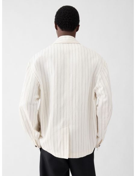 SUNDAY JACQUARD STRIPED TENNIS JACKET