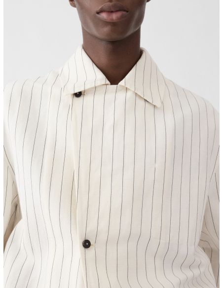 LA VESTE DIMANCHE RAYURES DE TENNIS JACQUARD
