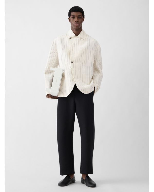 LA VESTE DIMANCHE RAYURES DE TENNIS JACQUARD
