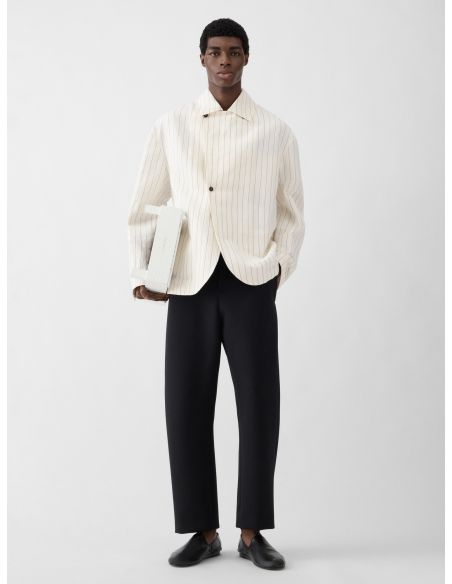 LA VESTE DIMANCHE RAYURES DE TENNIS JACQUARD