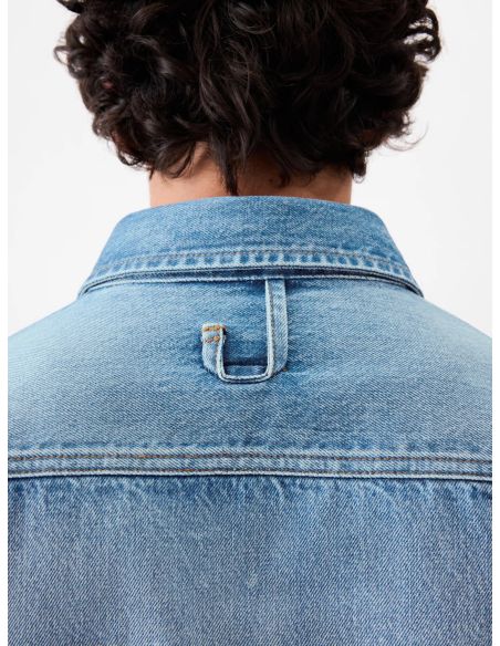 LE CHEMISE DE-NIMES SIMON BLEU/TABAC