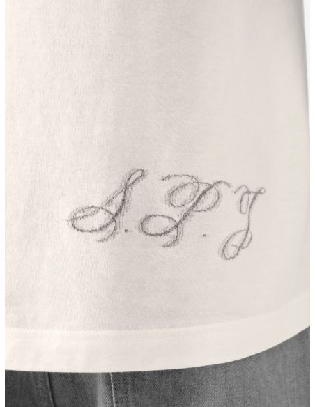 LE TSHIRT ANE MANCHES COURTES JACQUARD BLANC