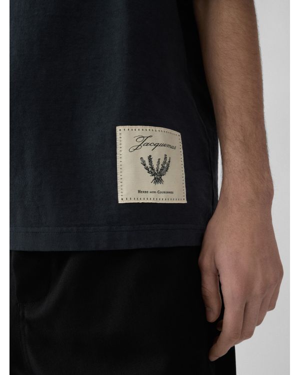 LE TSHIRT TORNEO MANCHES COURTES ÉTIQUETTE ROSEMARY BLEU FONCE