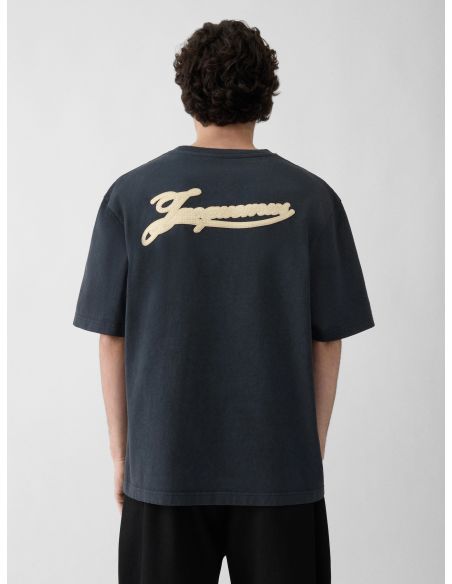 LE TSHIRT TORNEO MANCHES COURTES ÉTIQUETTE ROSEMARY BLEU FONCE