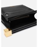 THE ROUND SQUARE NATURAL BLACK POUCH