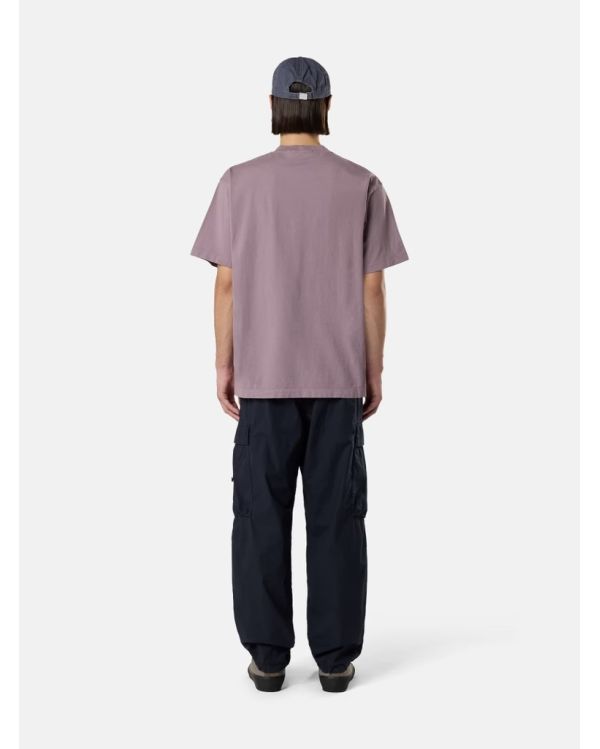 TSHIRT 2100030 PATCH COMPASS VIOLINE GRAY 2