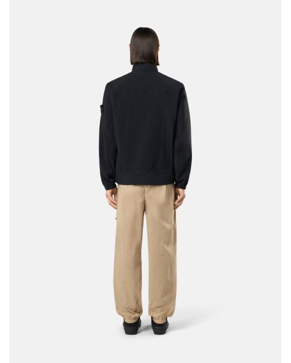 BLACK OVERSHIRT 1200036 WITH ZIPPERED POCKET 2