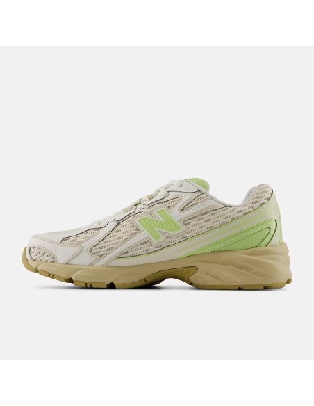 SNEAKERS 740 KNIT DRY LIME / LINEN