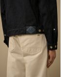 VESTE DENIM BLEU INDIGO FONCE 3/1
