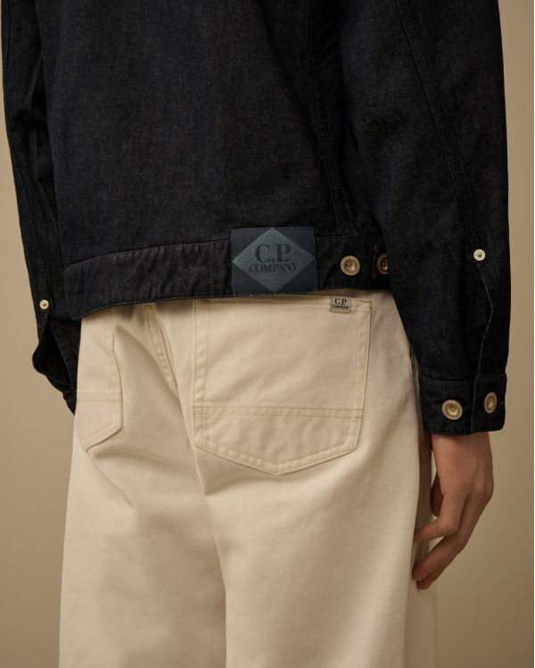 DARK INDIGO BLUE DENIM JACKET 3/1