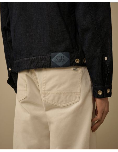VESTE DENIM BLEU INDIGO FONCE 3/1