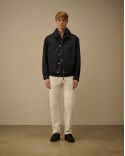 DARK INDIGO BLUE DENIM JACKET 3/1
